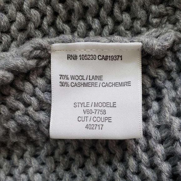 Joie Open Front Wool Cashmere Sweater Sz M VGUC - Picture 6 of 7